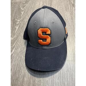 Syracuse Orange University Adjustable Hat One Size Gray Blue